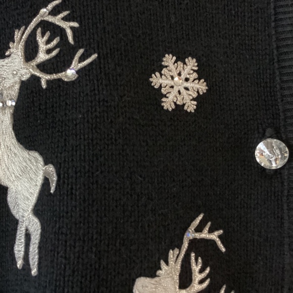 Tia Christmas Cardigan - Picture 3 of 7